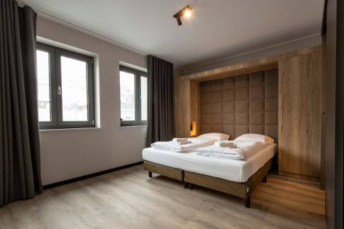 The Slaapkamer 1 of Type Appartement - nr. D1 in Astenblick Apartments