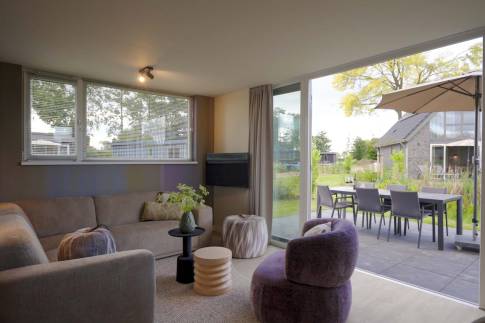 The Woonkamer of Type 6P Luxe - 6L in Landal De Wielsche Dreef