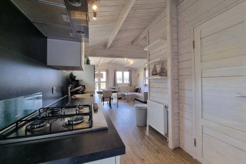 The Keuken of Type Buitenverblijf Wellness 4 - nr. 319 in Resort Arcen