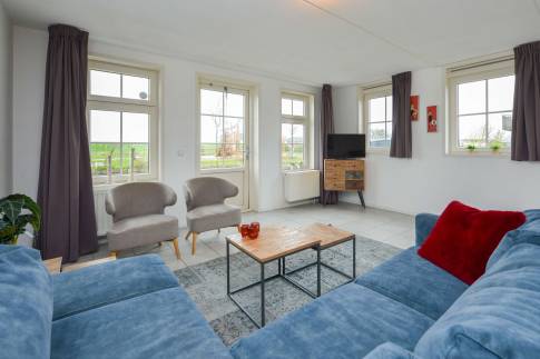 The Woonkamer of Type Waterland - nr. 614 in Resort De Rijp