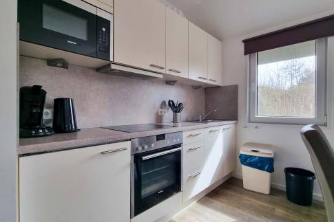 The Keuken of Type Landhaus 6 Luxe - nr. 35 in Eifelpark Kronenburger See