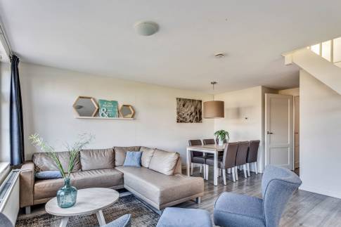 The Woonkamer of Type Waterland - nr. 405 in Vakantiepark De Beemster