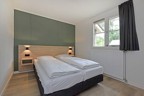 The Slaapkamer 2 of nr. 042 - type Bungalow 4C in Landal De Peel
