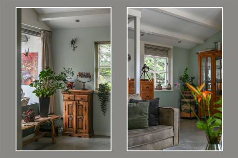 The Woonkamer of nr. 065 - type Vennepluus in Vakantiepark Westerbergen