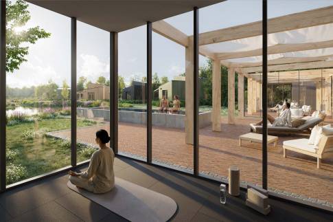 The Omgeving of Type eco-lodge - 4P in Vastgoedfonds – Goldberg Gardens Bleijenbeek