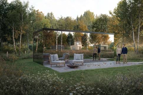 The Buiten of Type spiegel-lodge - 2P in Vastgoedfonds – Goldberg Gardens Vorden