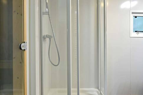 The Badkamer of Type Buitenverblijf Wellness 4 - nr. 342 in Resort Arcen