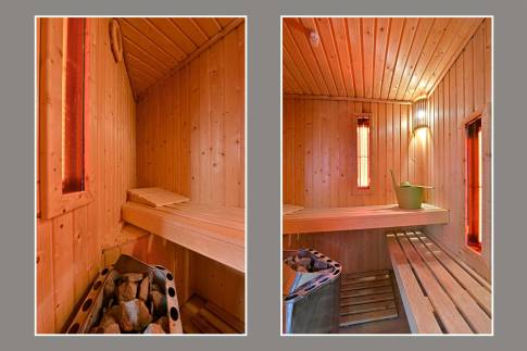 The Sauna of Type Buitenverblijf Wellness 4 - nr. 325 in Resort Arcen