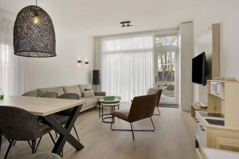 The Woonkamer of Type Forest Cabin Kids 6 - nr. 118 in Vakantiepark Schaijk