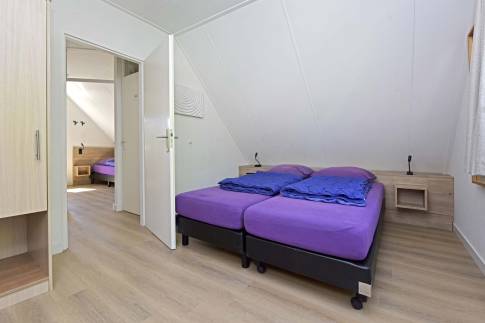 The Slaapkamer 1 of Type Comfort Villa 4 - nr. 58 in Resort Arcen