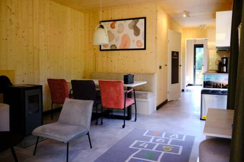 The Woonkamer of Type A Kindvriendelijk - nr. A09 in UplandParcs Sauerland