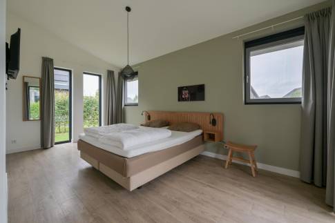 The Slaapkamer of nr. 059 - type Angenent 2L in Landal Elfstedenhart