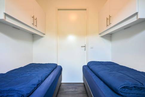 The Slaapkamer 2 of Type Velthorst 6 - nr. 417 in Vakantiepark De Beemster