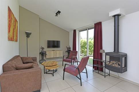 The Woonkamer of nr. 273 -  type Luxe Villa 4 in Resort Arcen