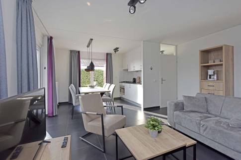 The Woonkamer of Type Luxe Villa 4B - nr. 93 in Resort Arcen
