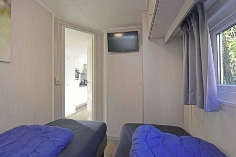 The Slaapkamer 1 of Type Buitenverblijf Wellness 4 - nr. 347 in Resort Arcen