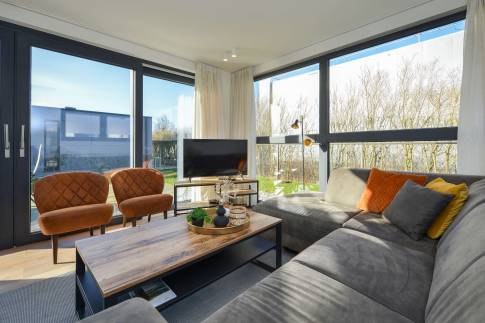 The Woonkamer of Type De Zeebries - nr. 8 in Vakantiepark De Zeeuwse Parel
