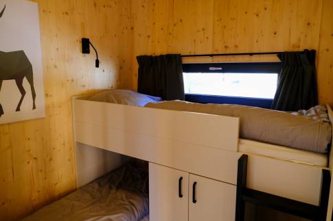 The Slaapkamer 2 of Type A Luxe - nr. J01 in UplandParcs Sauerland