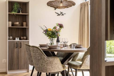 The Eetkamer of Type Jonkvrouw - 4L2 in Landal Landgoed Bourtange