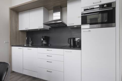 The Keuken of nr. 65 - type Bungalow 6A in Landal Beach Resort en Water Village