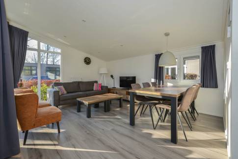 The Woonkamer of Type Rialto - nr. 204 in TopParken Recreatiepark Beekbergen