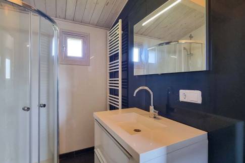 The Badkamer of Type Buitenverblijf Wellness 4 - nr. 307 in Resort Arcen