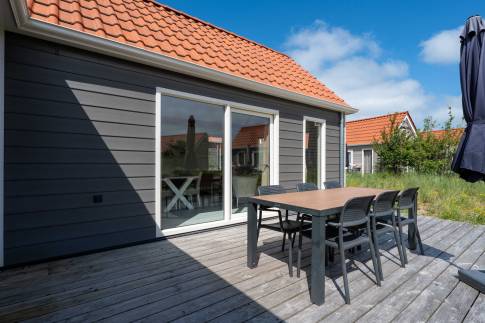 The Buiten of nr. 403 - type Waddenlodge 8 in Vakantiepark Boomhiemke
