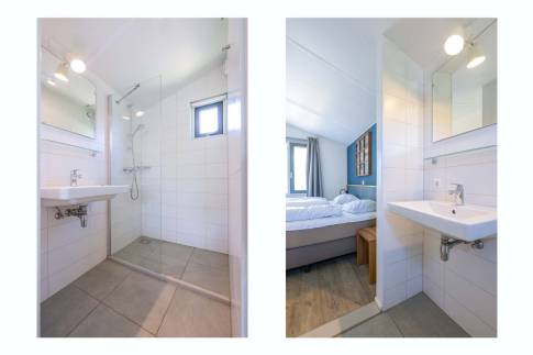 The Badkamer 1 of Type 6C2 - nr. 198 in Landal De Reeuwijkse Plassen
