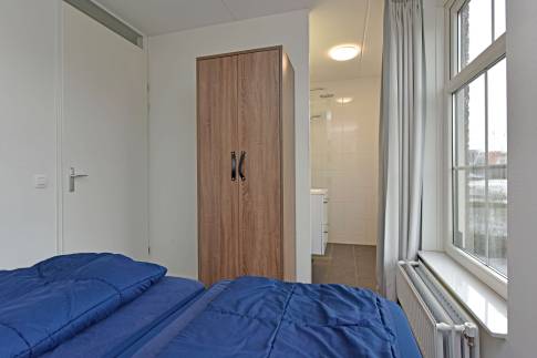 The Slaapkamer 1 of Type Munt - nr. 309 in Resort Poort van Amsterdam