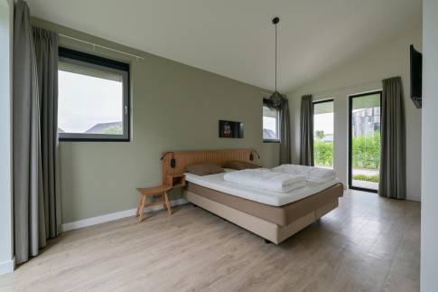 The Slaapkamer of nr. 059 - type Angenent 2L in Landal Elfstedenhart