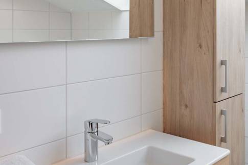 The Badkamer of Type Familievilla 12 - nr. 3 in Duinresort Dunimar