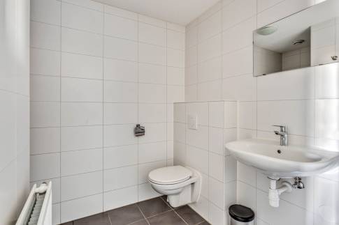 The Badkamer of Type Waterland - nr. 405 in Vakantiepark De Beemster