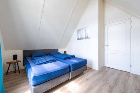 The Slaapkamer 1 of Type Zuiderzeezicht 4 -  nr. 204 in Resort Poort van Amsterdam