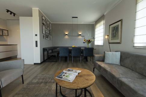 The Woonkamer of Type Appartement - nr. D1 in Astenblick Apartments