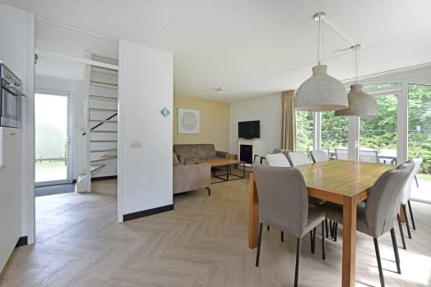 The Woonkamer of nr. 126 - type Comfort Villa 6 in Resort Arcen