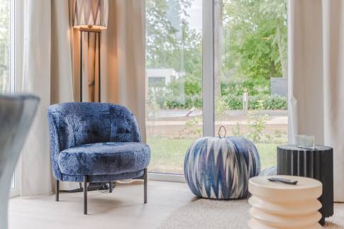 The Woonkamer of Type 2P Extra Luxe Wellness - 2ELW in Landal De Wielsche Dreef