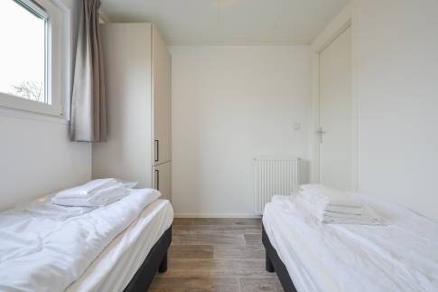 The Slaapkamer 2 of Type Chalet - nr. 1G in Chaletpark Hart van Zeeland