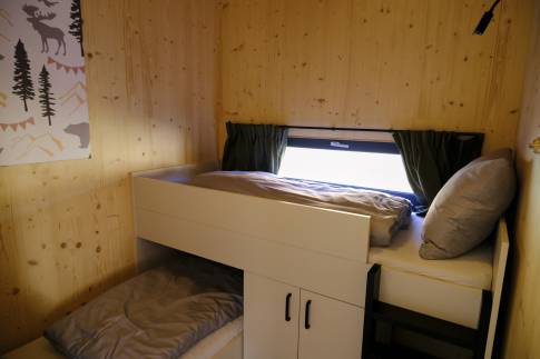 The Slaapkamer 2 of Type A Luxe - nr. F06 in UplandParcs Sauerland