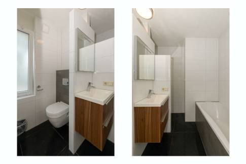 The Badkamer 2 of Type Comfort Villa 12 - nr. 185-186 in Resort Arcen