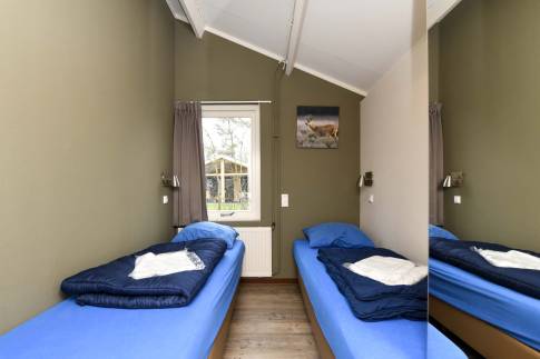 The Slaapkamer 2 of Type Sequoia 6P - nr. 37 in Vakantiepark Westerbergen