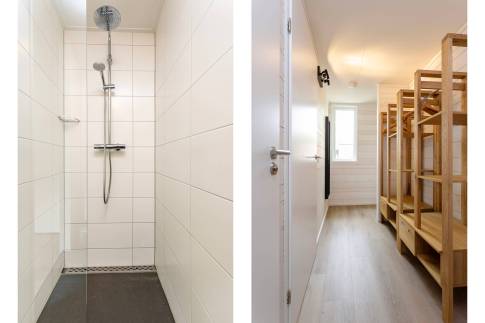 The Badkamer 2 of Type Forest Villa 6 - nr. 11 in Roompot Vakantiepark Schaijk