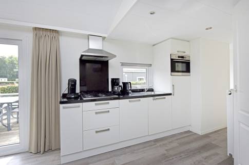 The Keuken of nr. 283 - type Buitenverblijf Comfort 5 in Resort Arcen