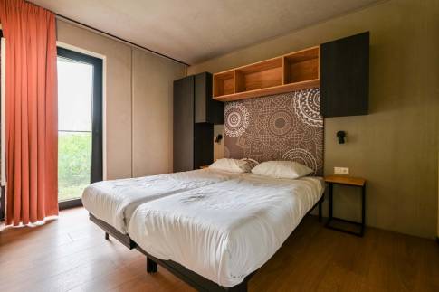 The Slaapkamer 1 of Type Hillside Comfort 4 - nr. 143 in Landal Gulpen