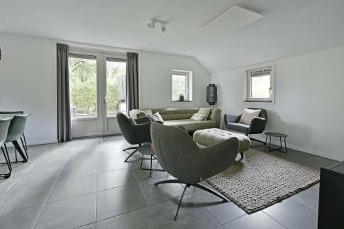 The Woonkamer of nr. 38 Ponybos - type Het Geheim van Otterlo 8P in EuroParcs De Zanding