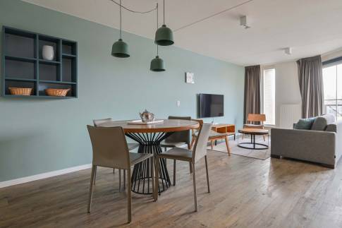 The Woonkamer of Type 4CA - nr. 329 in Landal Beach Resort Ooghduyne