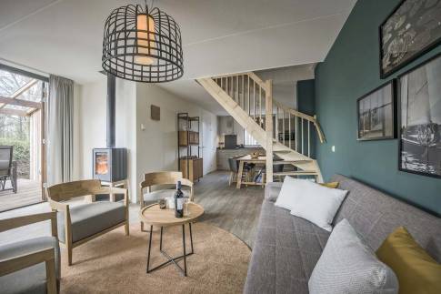 The Woonkamer of Type 6L2 Bentwoud - nr. 161 in Landal De Reeuwijkse Plassen