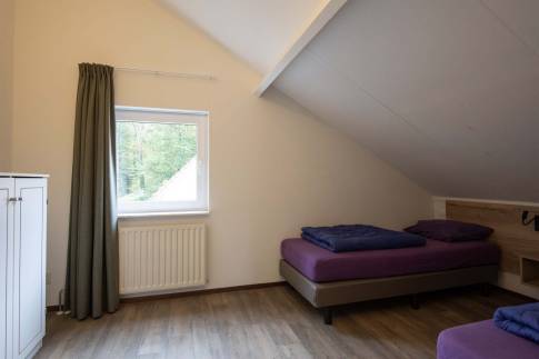 The Slaapkamer 4 of Type Comfort Villa - nr. 139-141 in Resort Arcen