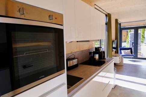 The Keuken of Type A Wellness - nr. H05 in UplandParcs Sauerland