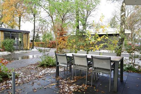 The Terras of Type Bos Lodge Silva Beach - nr. 73 in Landgoed De Scheleberg