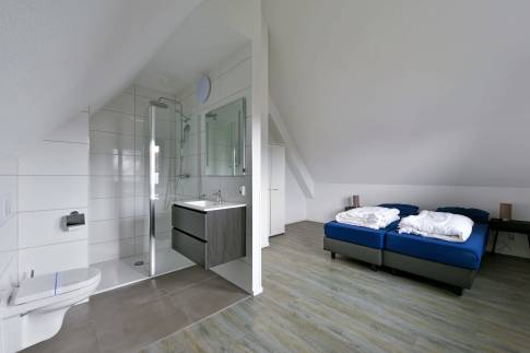 The Badkamer 1 of Type Watervilla 4 - nr. 49 in Waterstaete Ossenzijl